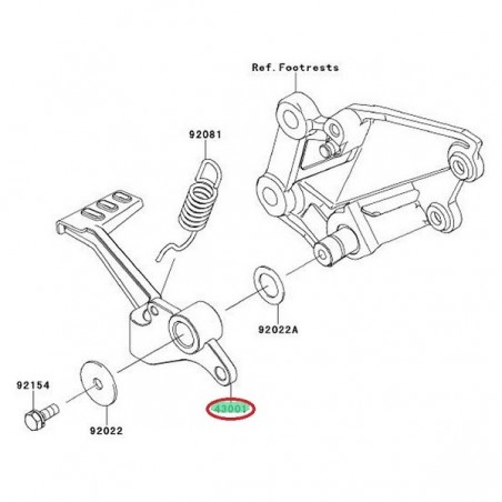 LEVER-BRAKE PEDAL