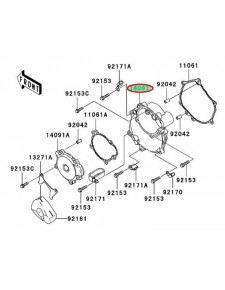 CARTER DEMARREUR GAUCHE ZX10R 140910108