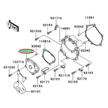 CARTER PIGNON DEMARREUR ZX10R 140910109