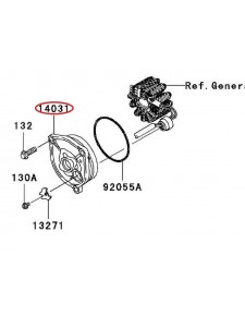 CARTER ALTERNATEUR GAUCHE ZX10R 140310012