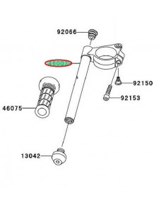 DEMI GUIDON GAUCHE ZX10R 460030045