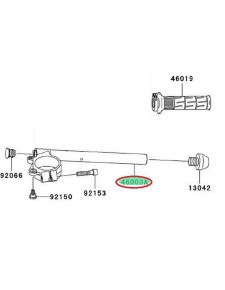 DEMI GUIDON DROIT ZX10R 460030046