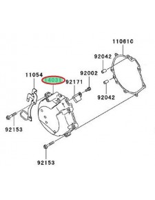 CARTER ALTERNATEUR GAUCHE ZX10R 14031004511E