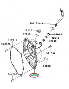 CARTER EMBRAYAGE DROIT ZX10R 14032008711E