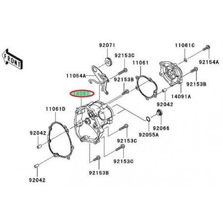 CARTER ALLUMAGE DROIT ZX10R 140910860