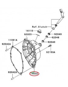 CARTER EMBRAYAGE DROIT ZX10R 140320105