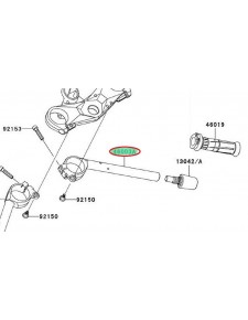 DEMI GUIDON DROIT ZX10R 460030145