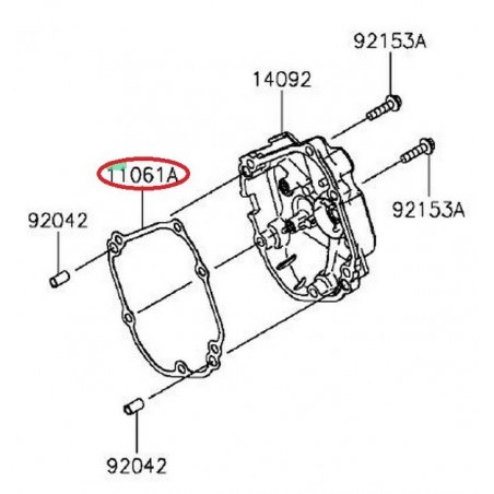Carter allumage "joint" ZX10R 110610442