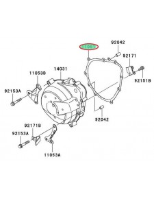 Joint carter d'alternateur Kawasaki 110610113 | Moto Shop 35