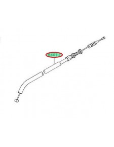 CABLE EMBRAYAGE ZX6R 540110076