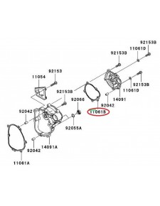 CARTER PIGNON DEMARREUR "JOINT" ZX6R 110610251