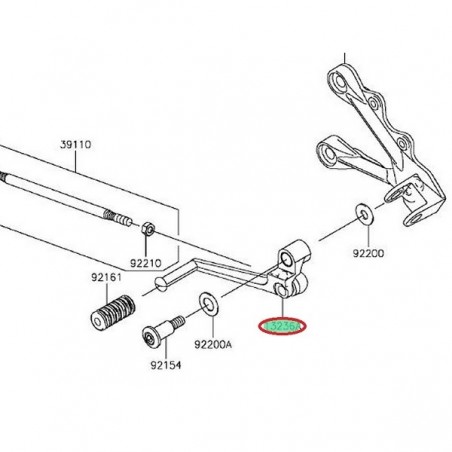 LEVER-COMP CHANGE PEDAL