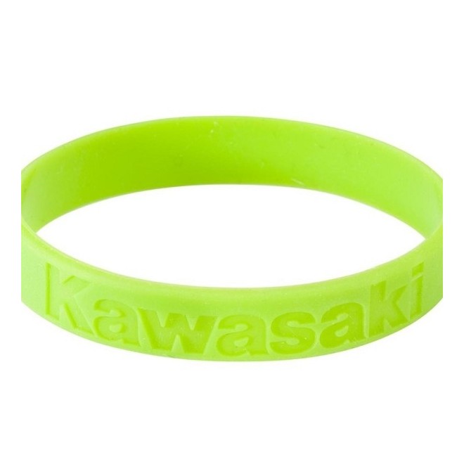 Bracelet silicone vert Kawasaki | Réf. 186SPM0015