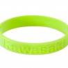 Bracelet silicone vert Kawasaki