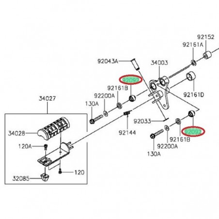 BUSHING-RUBBER 8.4X20X18