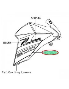 PATTERN SHROUD RH