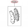 PLAQUETTES FREIN AVANT ZX10R 2016 430820157                          