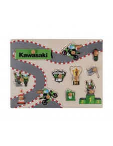 Puzzle Kawasaki en bois