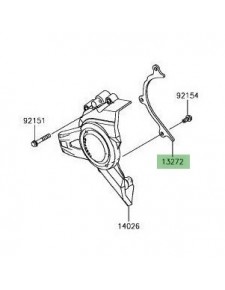 Plaque de protection carter PSB Kawasaki Z900 (2017-2024) | Réf. 132722238