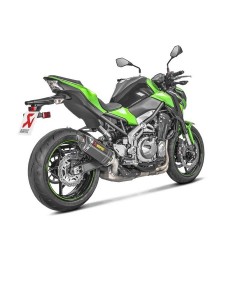 Échappement Akrapovic carbone Kawasaki Z900 (2017-2019) | Réf. 258EXP0086