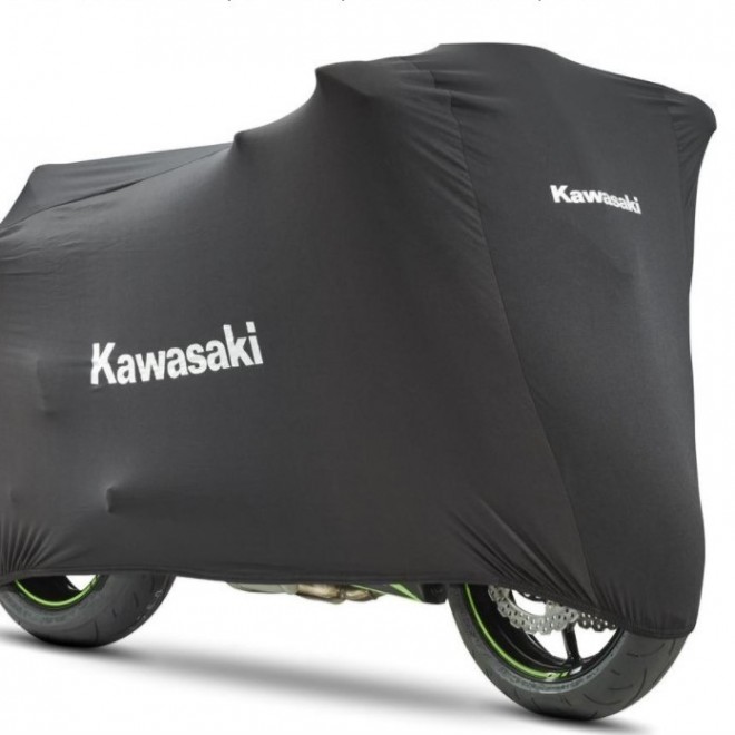 Housse de protection extérieur Kawasaki (taille XL + top case)