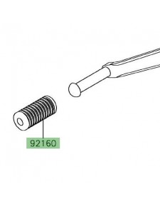 Caoutchouc sélecteur de vitesse Kawasaki Versys-X 300 (2017-2018) | Réf. 921601036