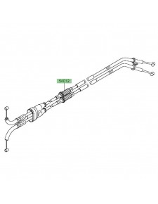 Câbles des gaz double | Kawasaki Ninja H2 (2015-)