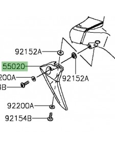 Protection chaîne "dent de requin" | Kawasaki Ninja H2 (2015-)