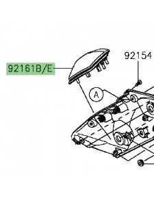 Pad latéral coque arrière | Kawasaki Ninja H2 (2015-)