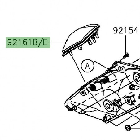 Pad latéral coque arrière | Kawasaki Ninja H2 (2015)