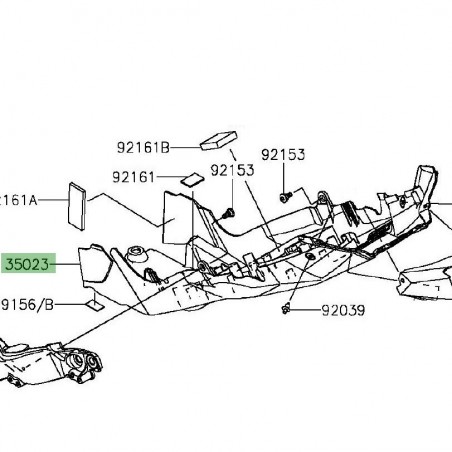Passage de roue arrière | Kawasaki Ninja H2 (2015-)