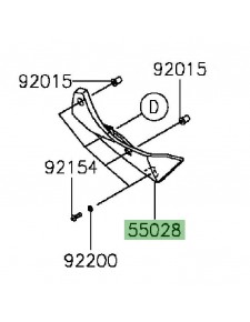 Sabot moteur gauche | Kawasaki Ninja H2 (2015-)