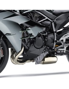 Rétroviseur Moto Noir Fumé Pour Kawasaki Ninja 650R 2009-2015 - Verre Convexe Anti-reflet - Paire