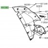 Flanc de carénage droit | Kawasaki Ninja H2 (2015-)