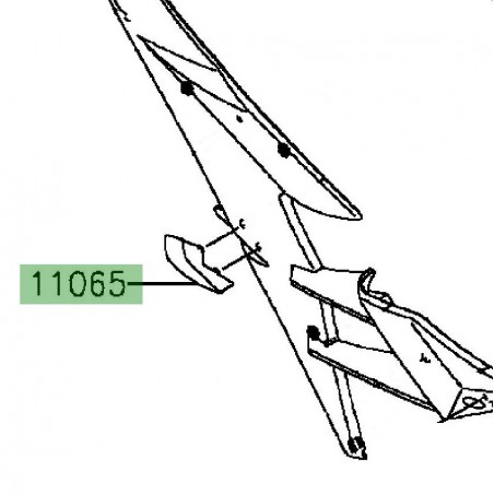 Aileron flanc de carénage | Kawasaki Ninja H2 (2015-)