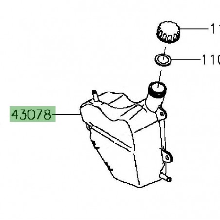 Vase d'expansion | Kawasaki Ninja H2 (2015-)