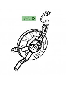 Ventilateur gauche | Kawasaki Ninja H2 (2015-)