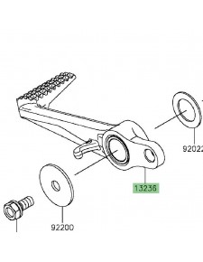 Pédale de frein | Kawasaki Ninja H2 (2015-)