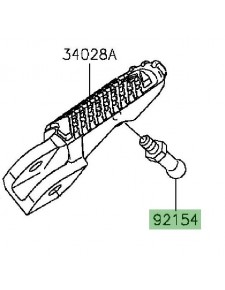 Téton de repose-pieds | Kawasaki Ninja H2 (2015-)