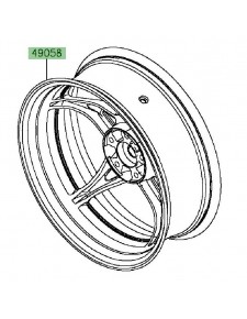 Jante arrière | Kawasaki Ninja H2 (2015-)