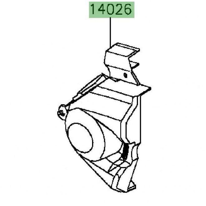 Carter pignon sortie de boîte | Kawasaki Ninja H2 (2015-)