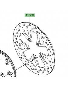 Disque de frein arrière | Kawasaki Ninja H2 (2015-)
