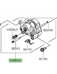 Étrier de frein arrière | Kawasaki Ninja H2 (2015-)