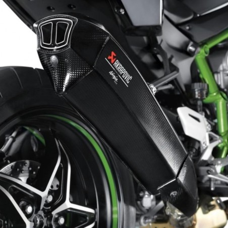 Silencieux carbone Akrapovic Kawasaki Ninja H2 (2015 et +) | Réf. 258EXP0077