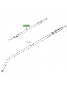 Câble fermeture de selle | Kawasaki W800 (2011-2016)