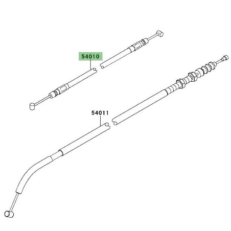 Câble fermeture de selle | Kawasaki W800 (2011-2016)
