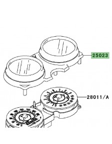 Habillage supérieur compteur | Kawasaki W800 (2011-2014)