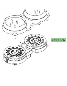 Bloc compteur | Kawasaki W800 (2011-2016)