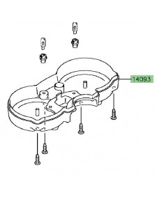 Habillage inférieur compteur | Kawasaki W800 (2015-2016)