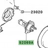 Ampoule H4 optique avant | Kawasaki W800 (2011-2016)